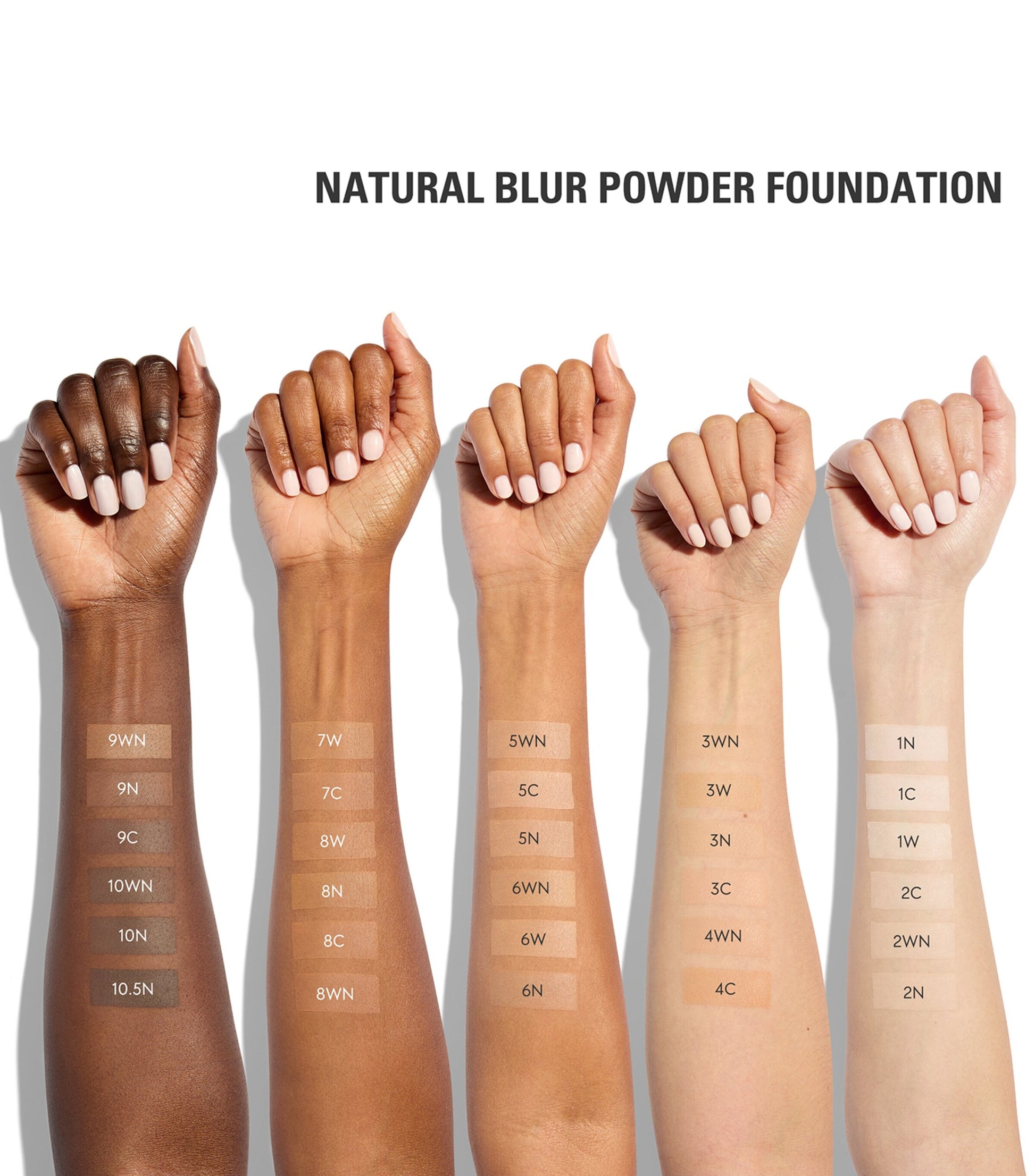 Natural Blur Powder Foundation 10.5N 10.5N