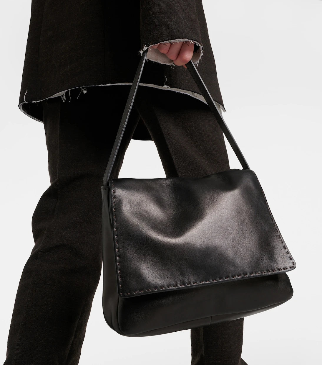 The Row - Nuance leather shoulder bag