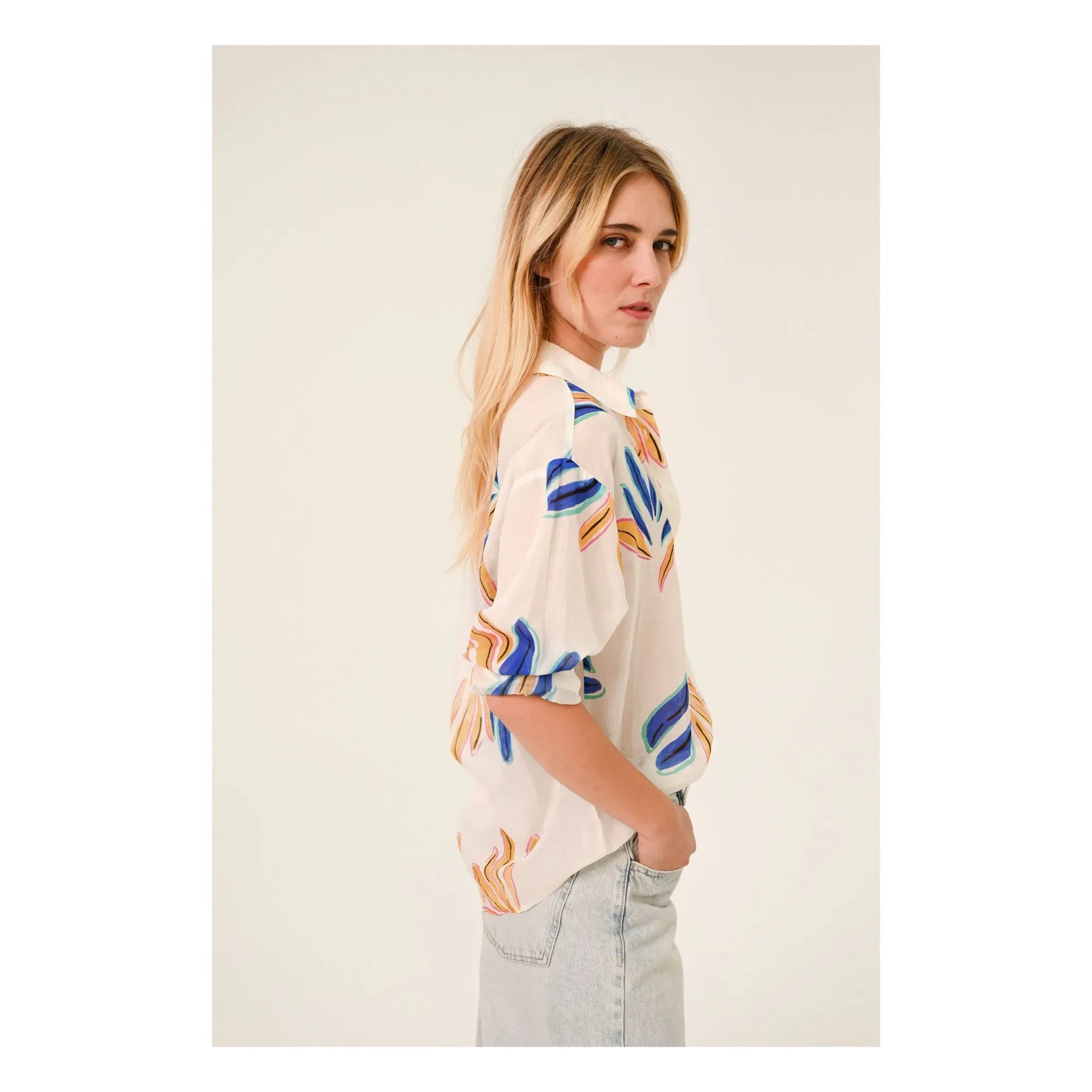 Sacrécoeur - Enora Yuzu shirt | White