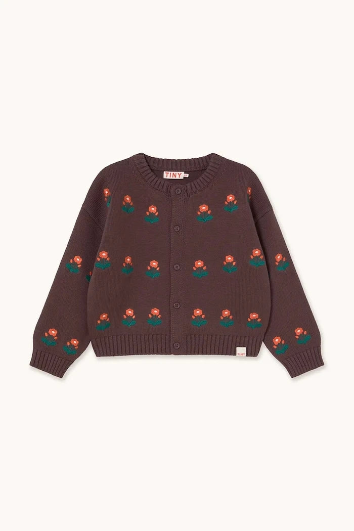 Tinycottons FLOWERS CARDIGAN Çocuk Yeleği