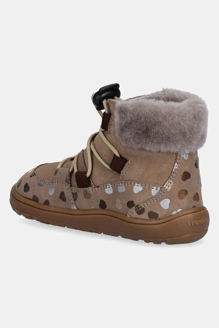 Froddo BAREFOOT UP FURRY TEX Çocuk Süet Kışlık Ayakkabı