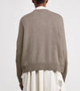Soft Goat Beige Cashmere Boyfriend Sweater
