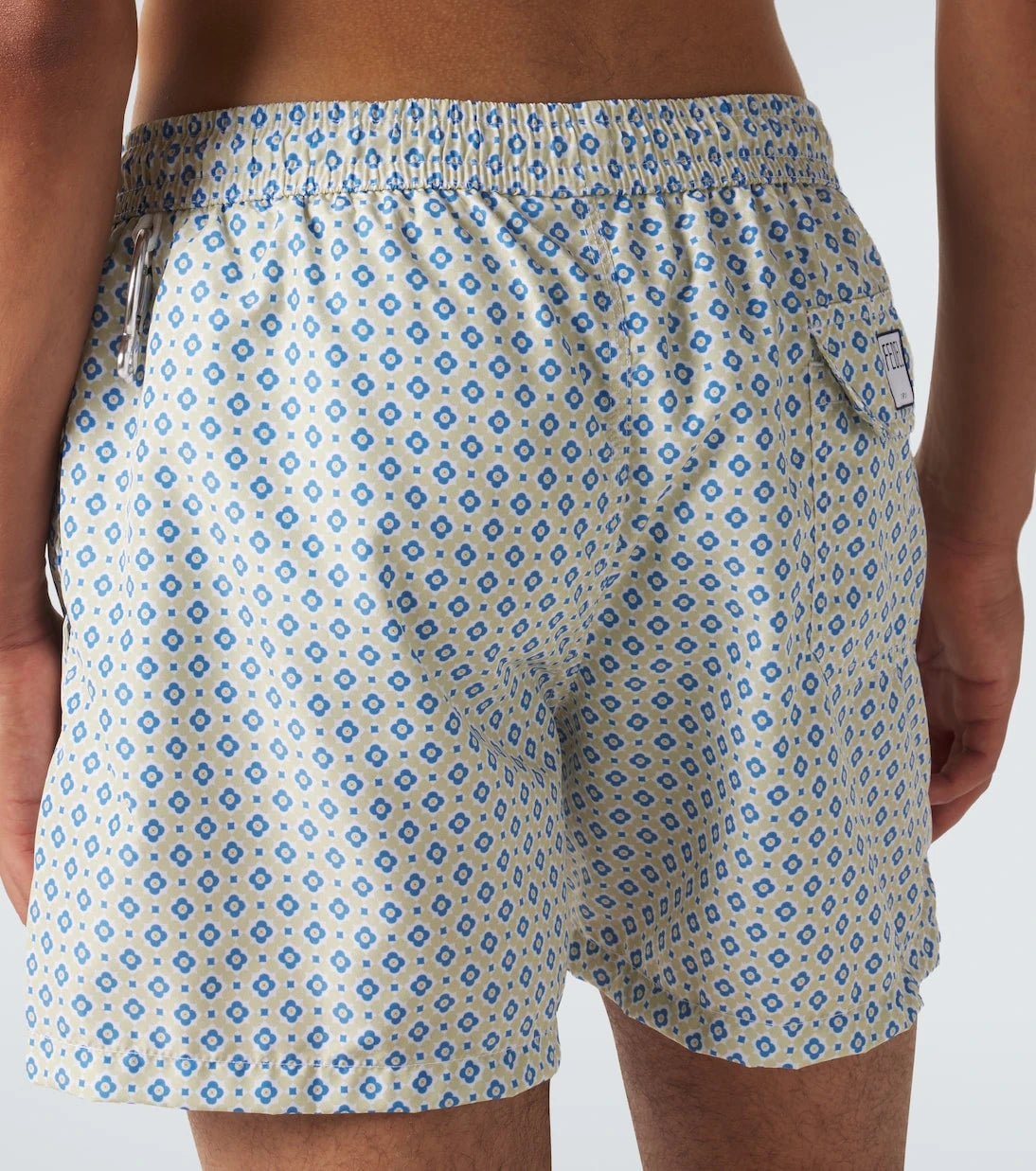 Fedeli - Madeira printed swim trunks
