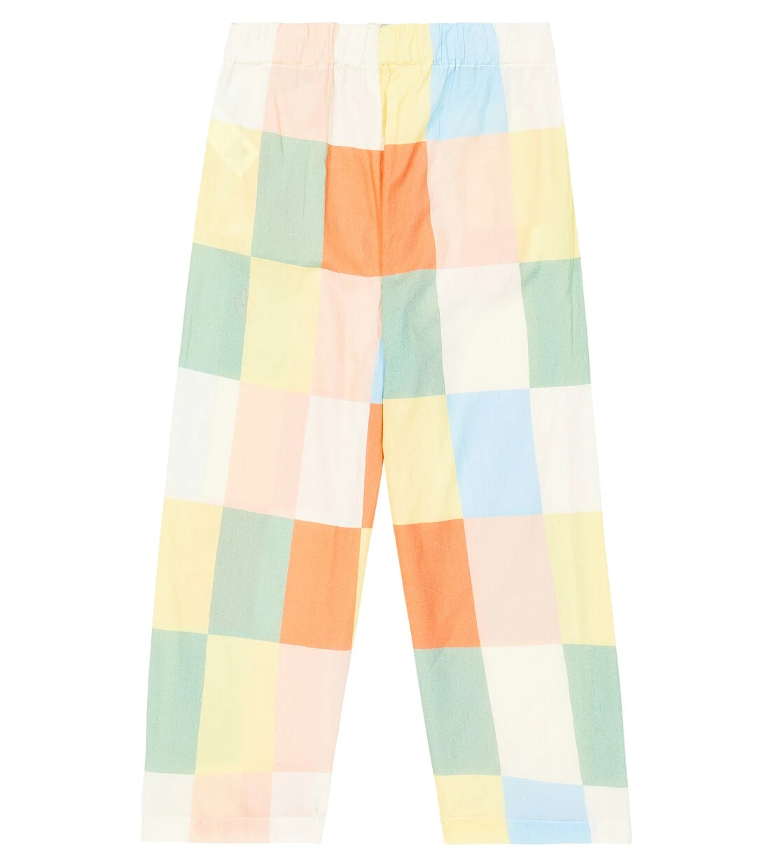 The Animals Observatory - Camel checked cotton pants