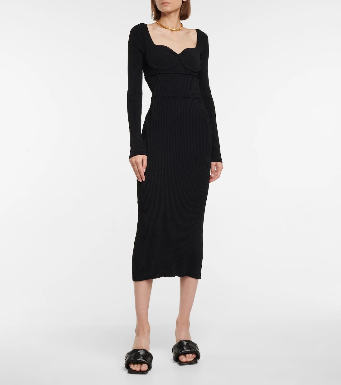 Altuzarra - Louisa ribbed-knit midi dress