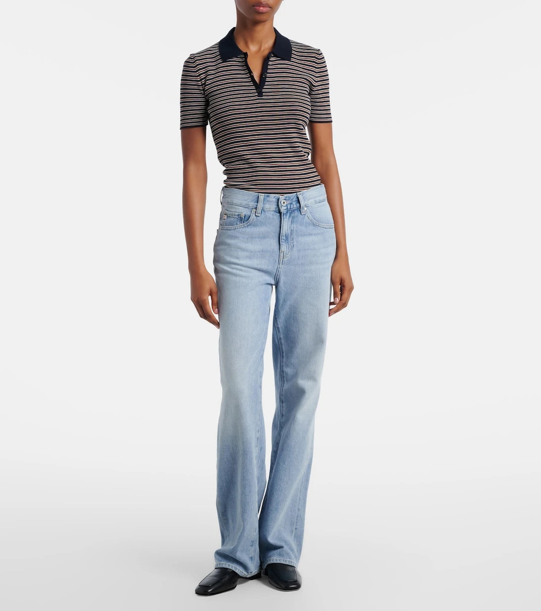 AG Jeans - بنطلون جينز دالاس بقصة مستقيمة