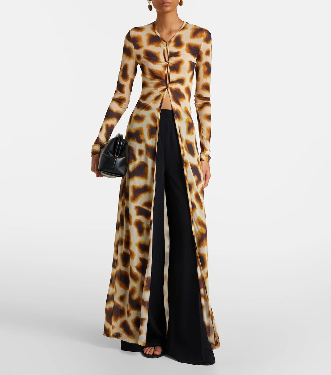 Christopher Esber - Printed jersey top