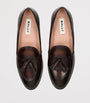 Bally Brown Leather Ethon Loafers