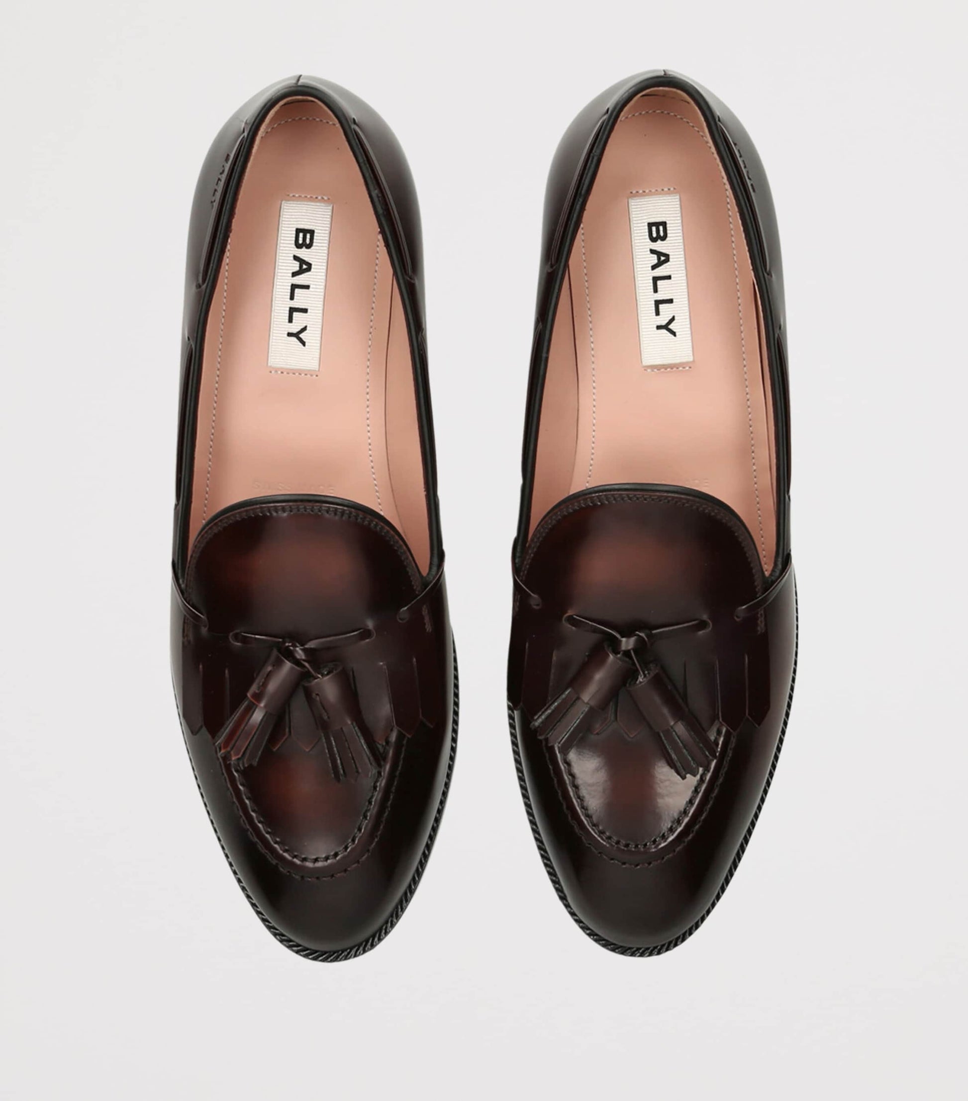 Bally Brown Leather Ethon Loafers