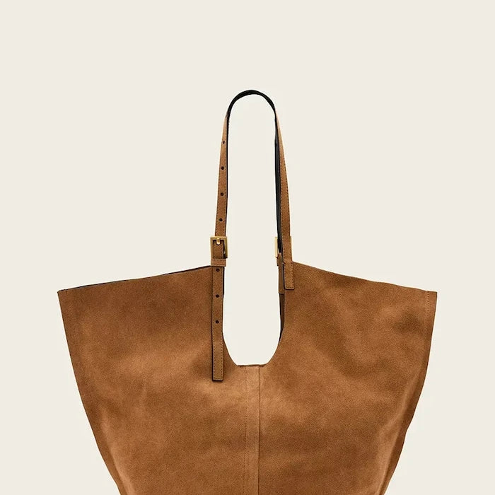 AllSaints kadın süet shopper çanta ARA