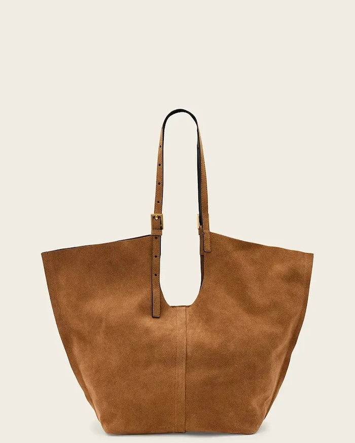 AllSaints kadın süet shopper çanta ARA