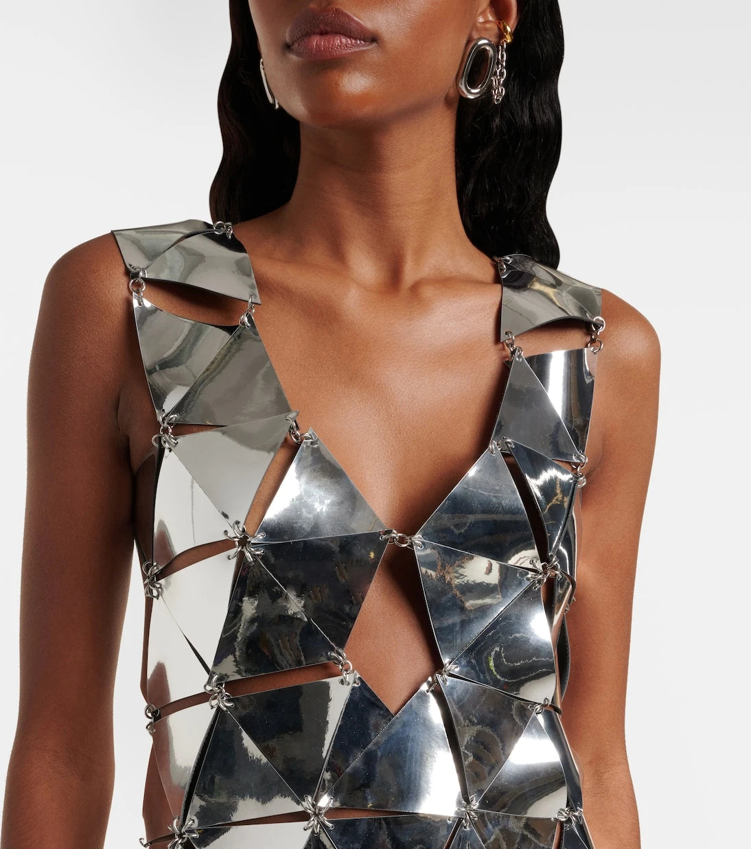 Rabanne - Assembly cutout minidress