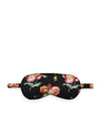 Harrods Black Silk Floral Sleep Mask