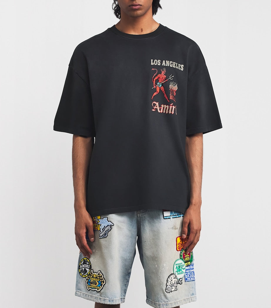 Cotton Crystal Sinners T-Shirt