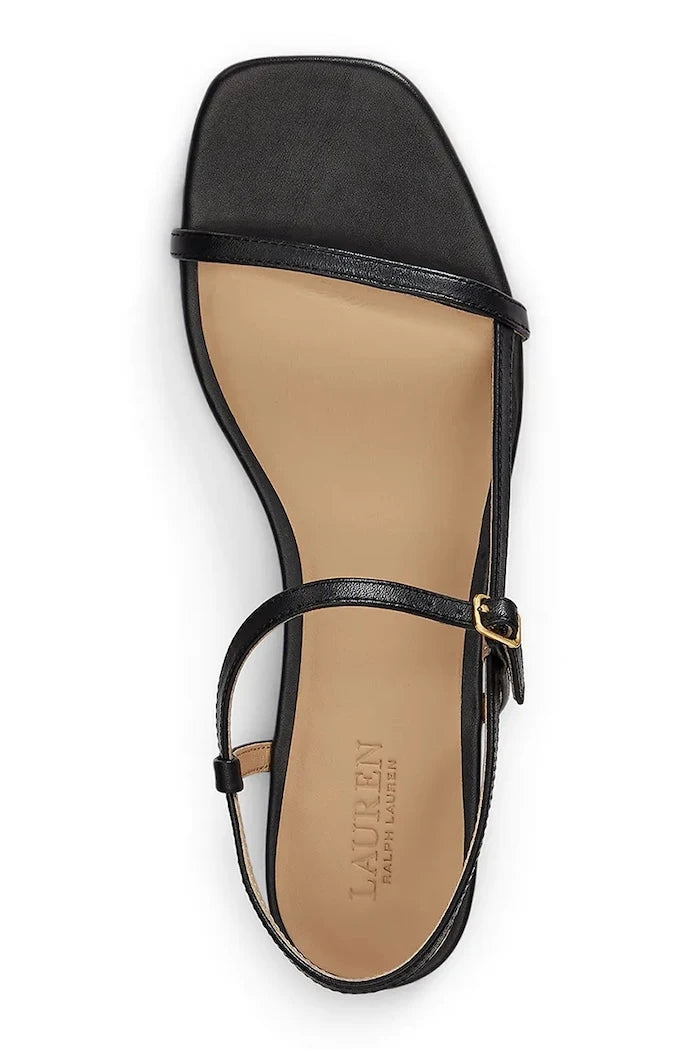 Deri sandaletler Lauren Ralph Lauren Lainee