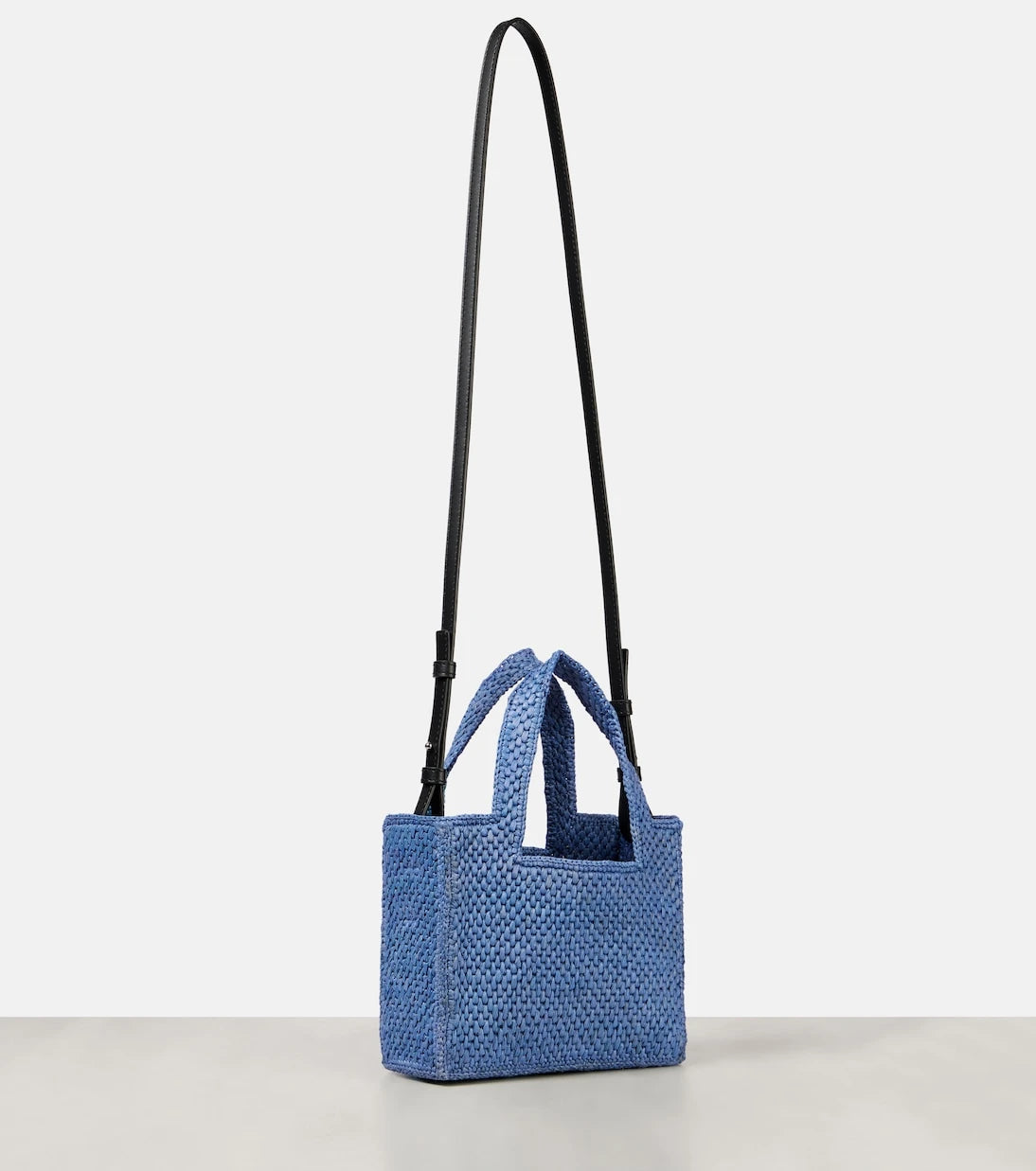 Loewe - Paula's Ibiza Mini logo raffia shopper