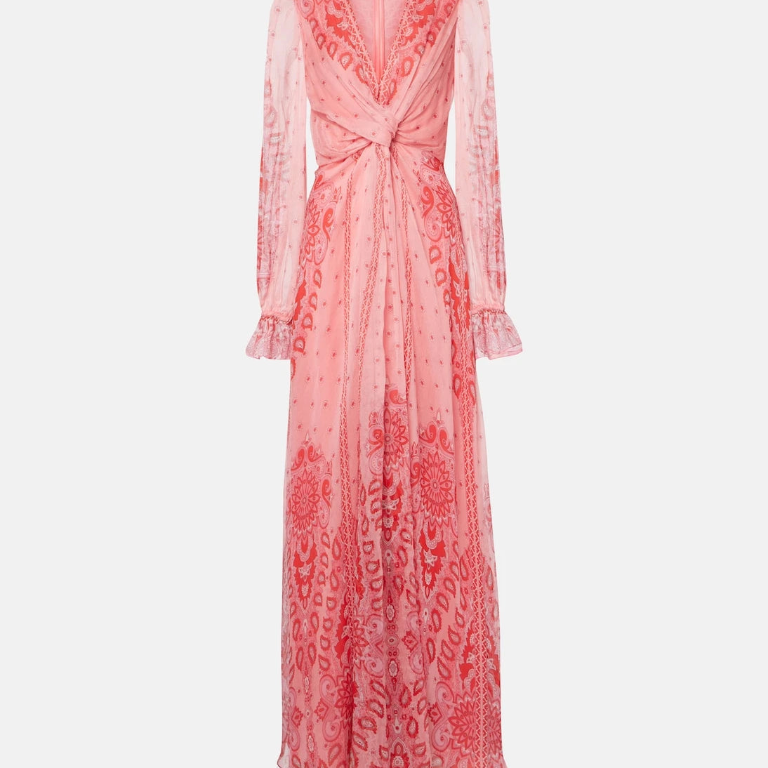 Etro - Printed silk gown