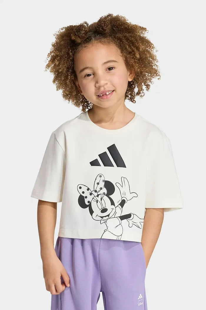 adidas çocuk pamuklu elastanlı tişört DISNEY MINNIE MOUSE