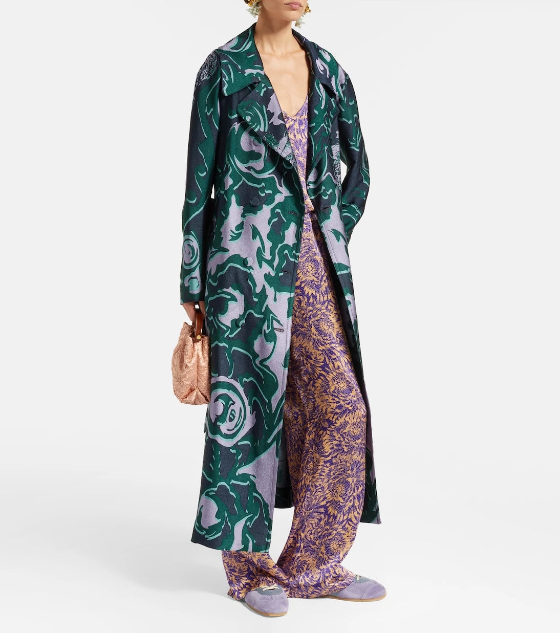 Dries Van Noten - Floral silk camisole