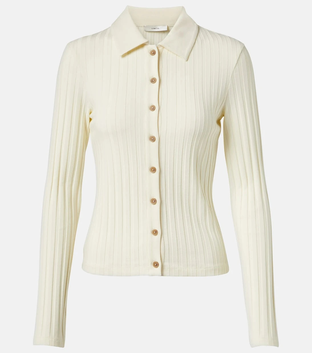 Vince - Ribbed-knit cardigan