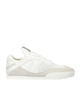 White Leather Kick Sneakers