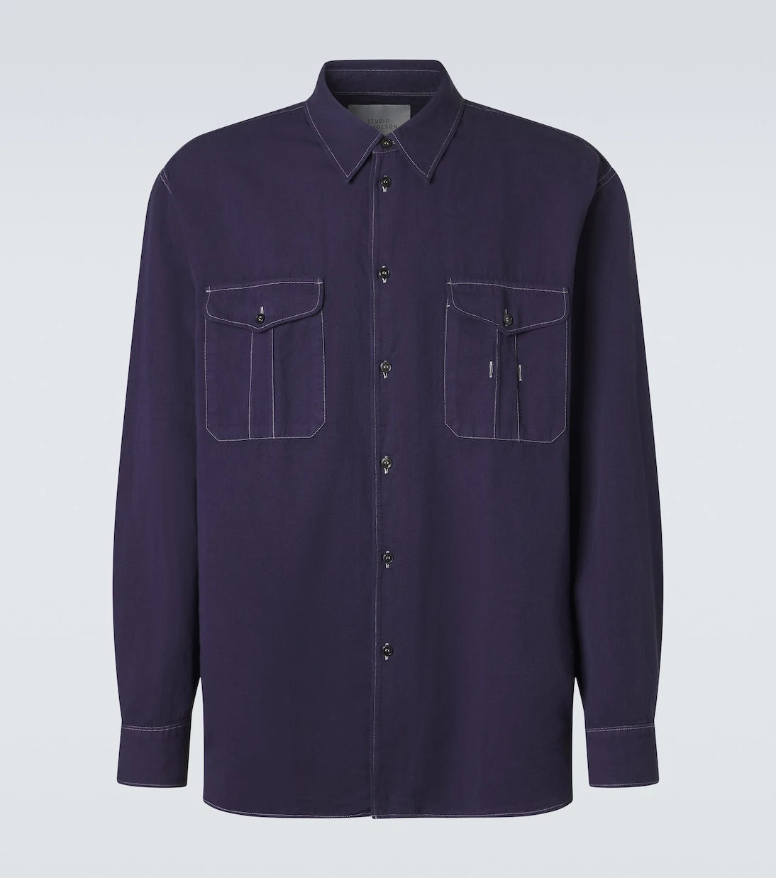 Studio Nicholson - Louro cotton and linen shirt