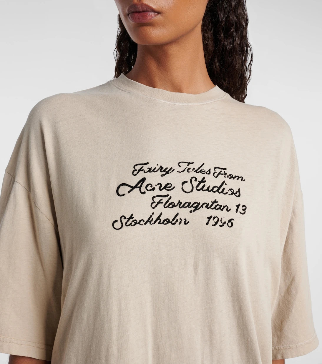 Acne Studios - Logo cotton jersey T-shirt