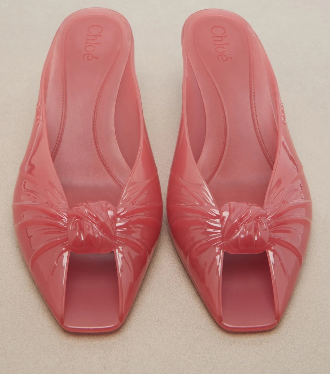 Chloé - Chloé Jelly TPU mules