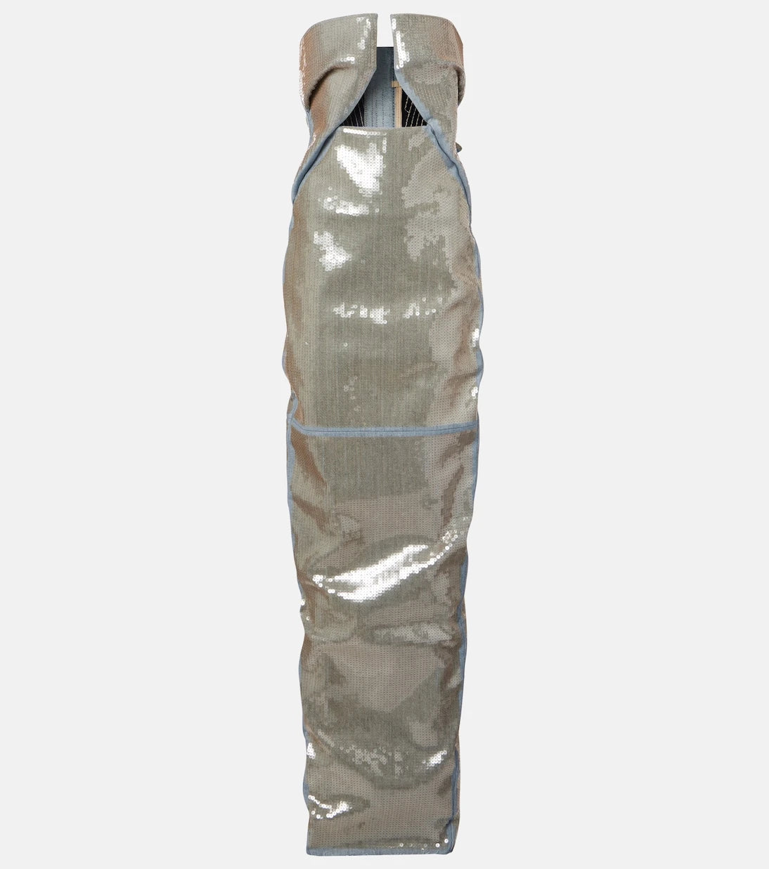 Rick Owens - Prong sequined denim gown