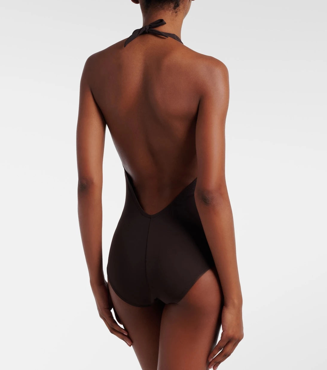 Karla Colletto - Solid embellished swimsuit