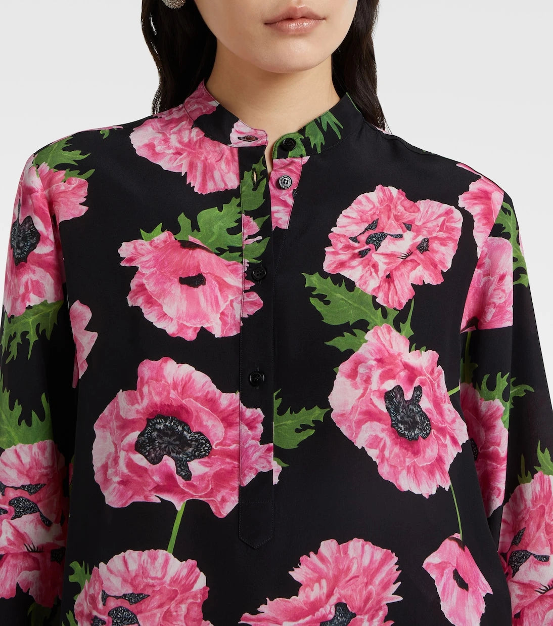 Stella McCartney - Poppy floral silk shirt