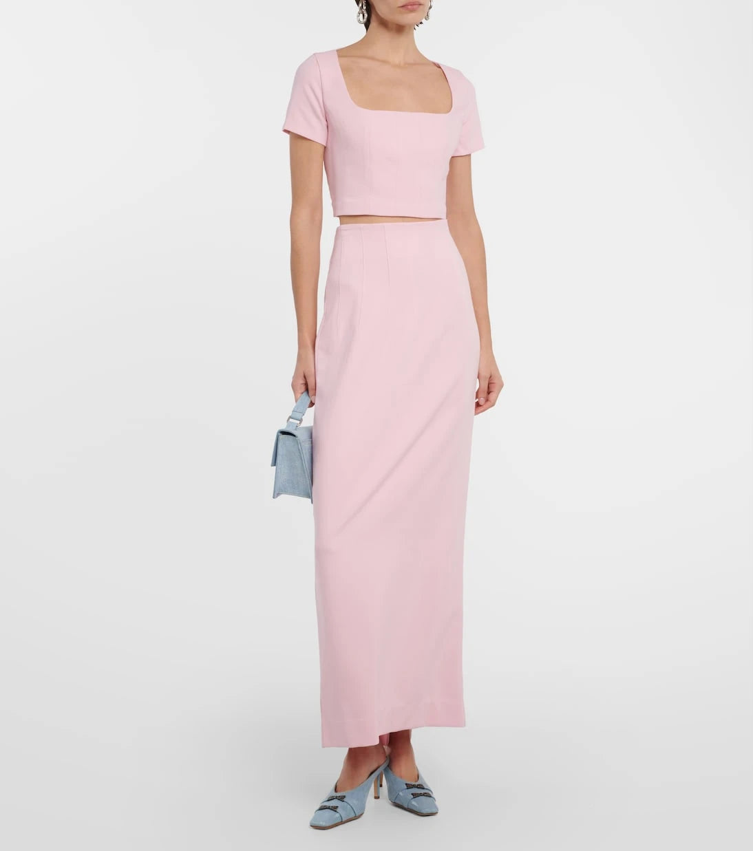 Staud - Jeremiah high-rise maxi skirt
