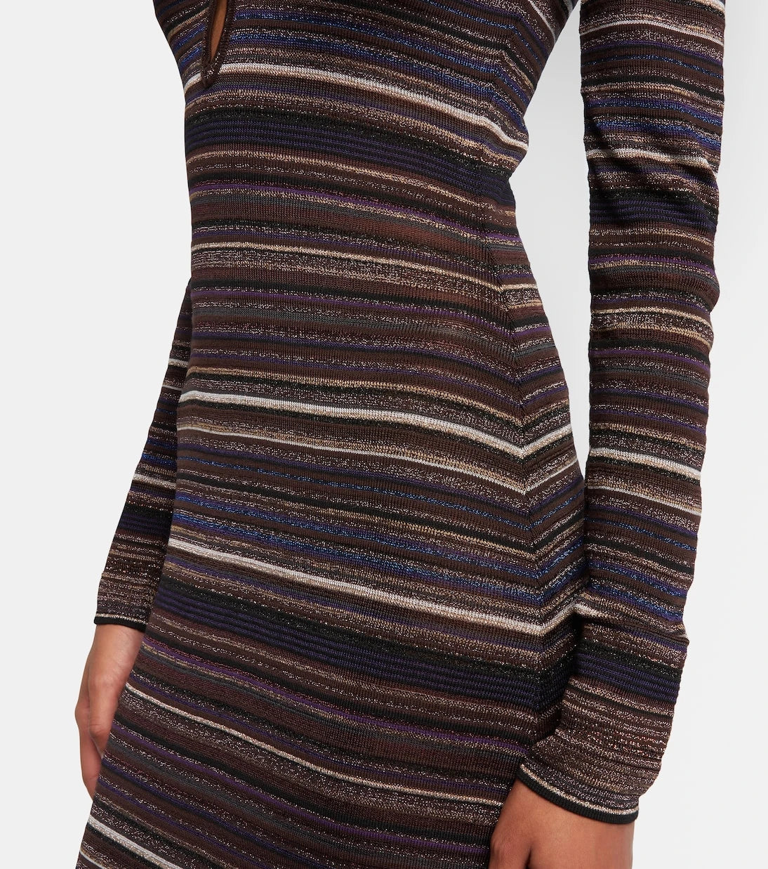 Missoni - فستان طويل مخطط
