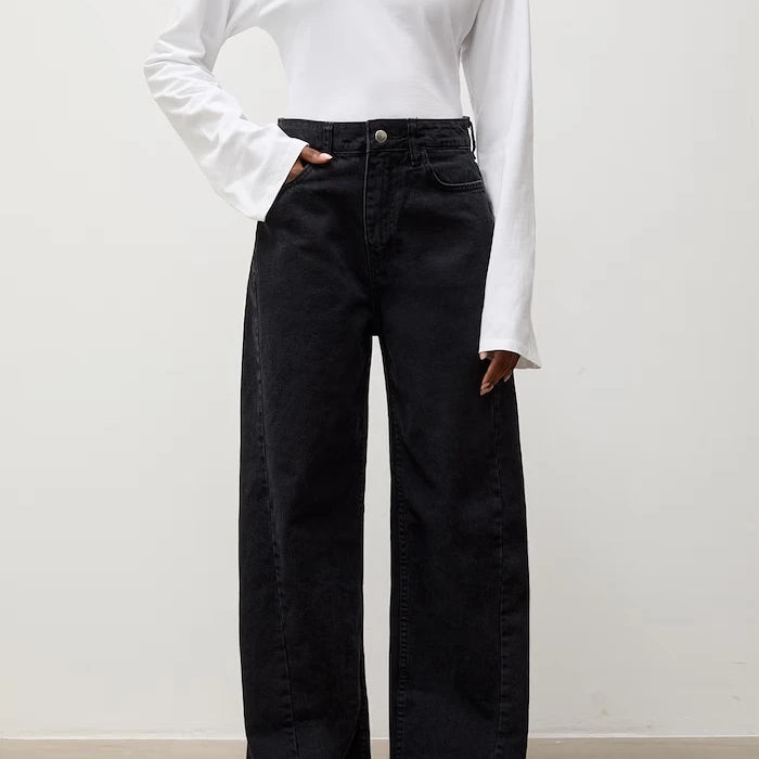 Kadın wide leg jean