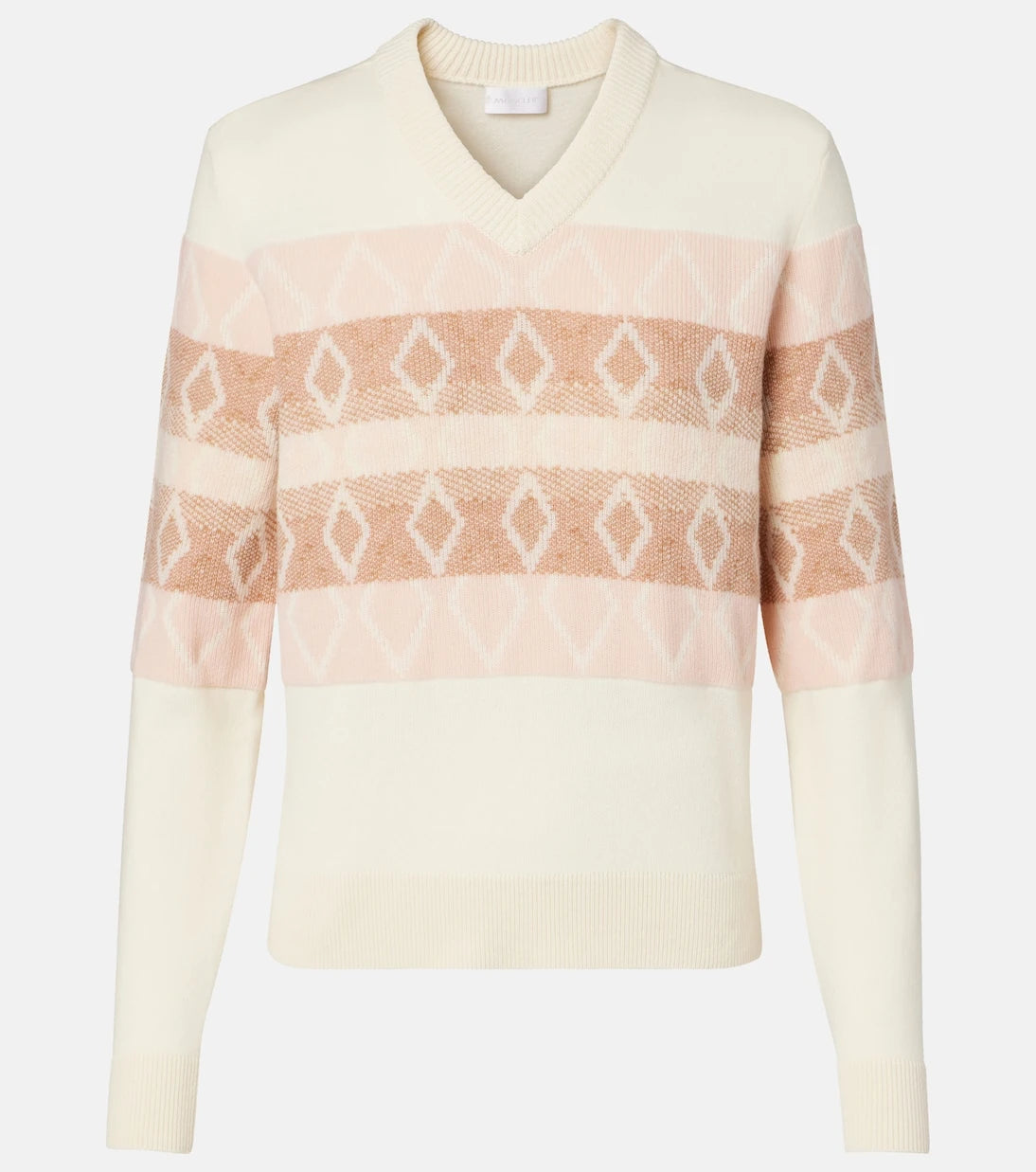 Moncler - Jacquard virgin wool sweater