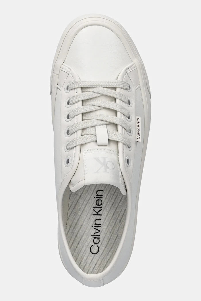 Маратонки Calvin Klein VULC FLATF LACE UP LTH CK