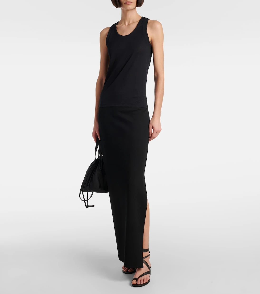Khaite - Lilth crêpe jersey pencil skirt