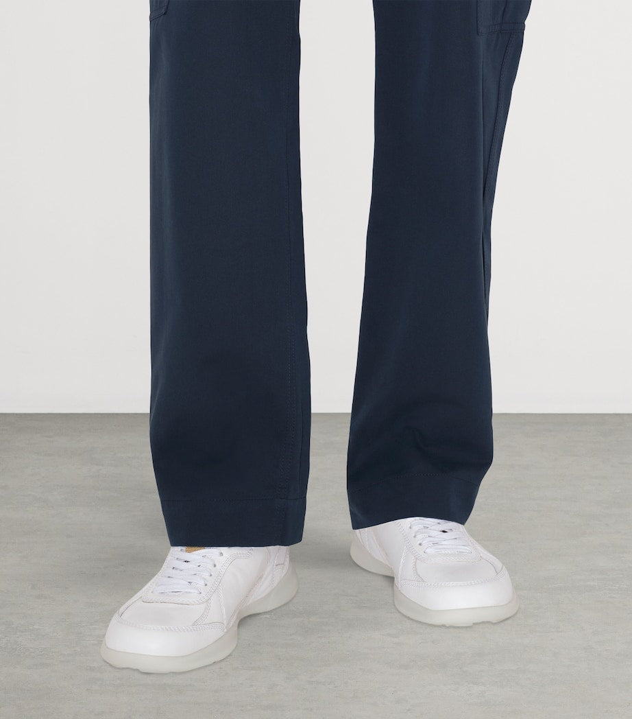 Leather Matrix Sneakers