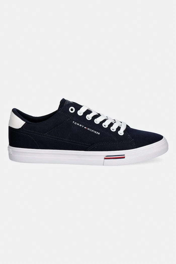 Tommy Hilfiger VULC CORE RWB LONG LACE CVS erkek düşük sneaker
