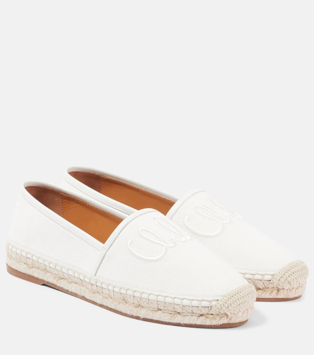 Chloé - Isla embroidered espadrilles