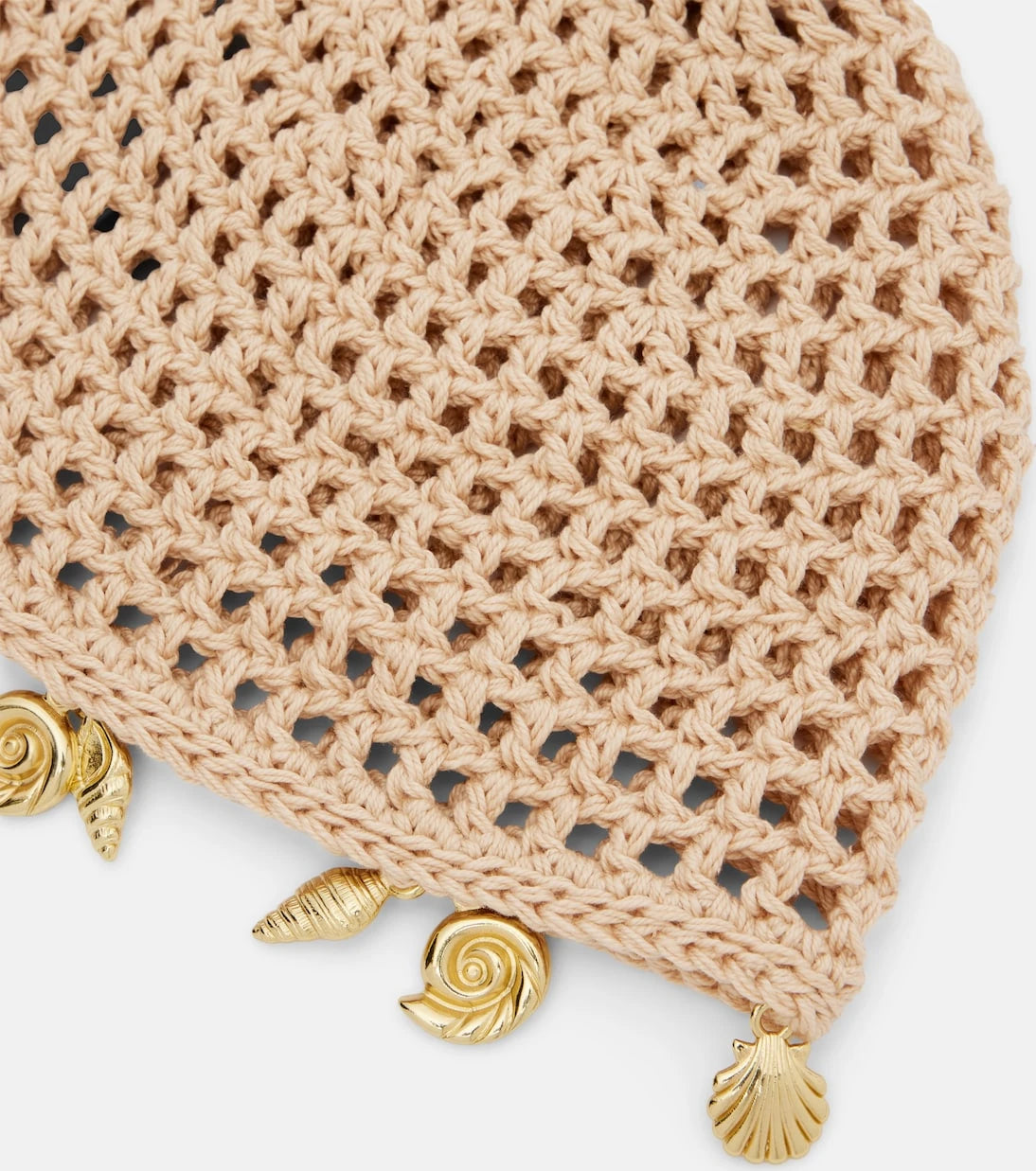 Oséree - Embellished crochet cotton hat