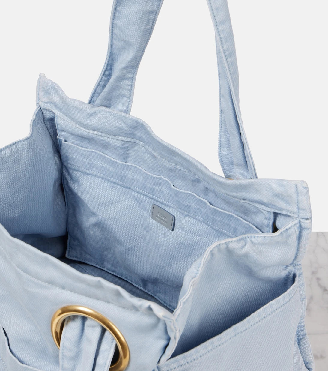 Chloé - Chloé Plage logo tote bag