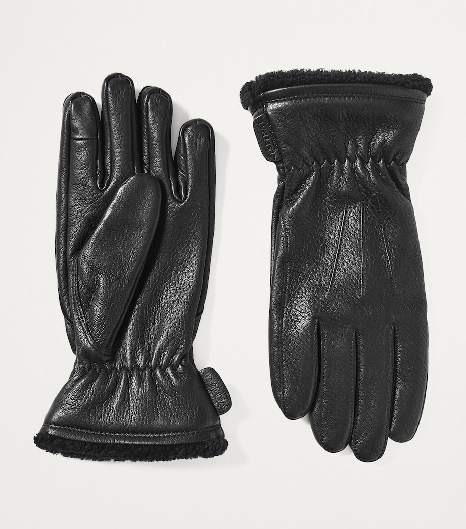Aspinal Of London Men's Deerskin Gloves (Small)