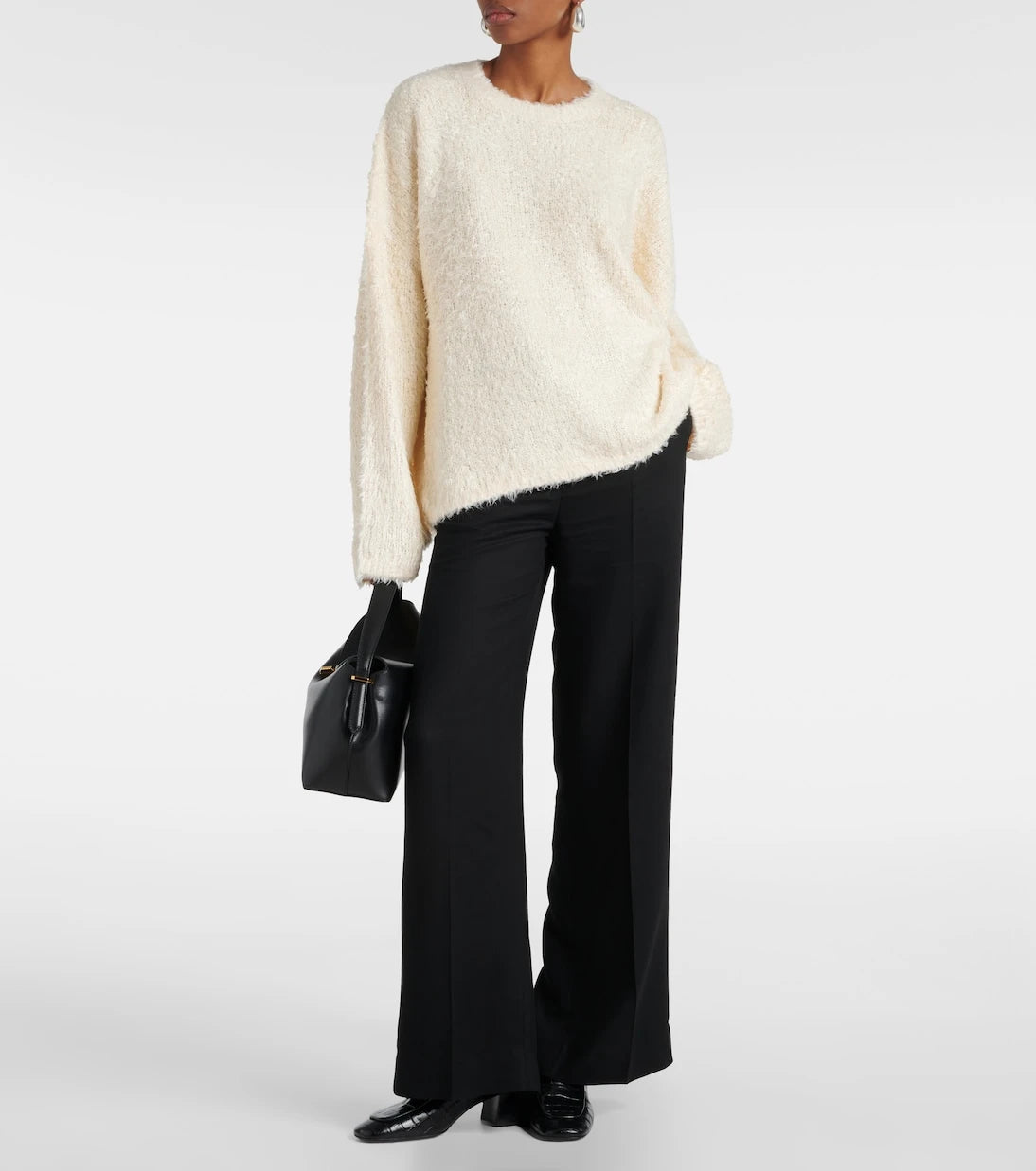 Toteme - Oversized silk sweater