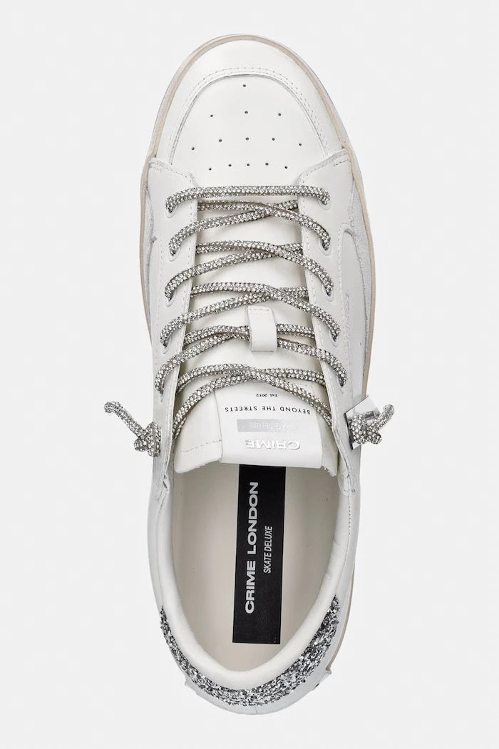 Crime London SK8 DELUXE Deri Sneakers