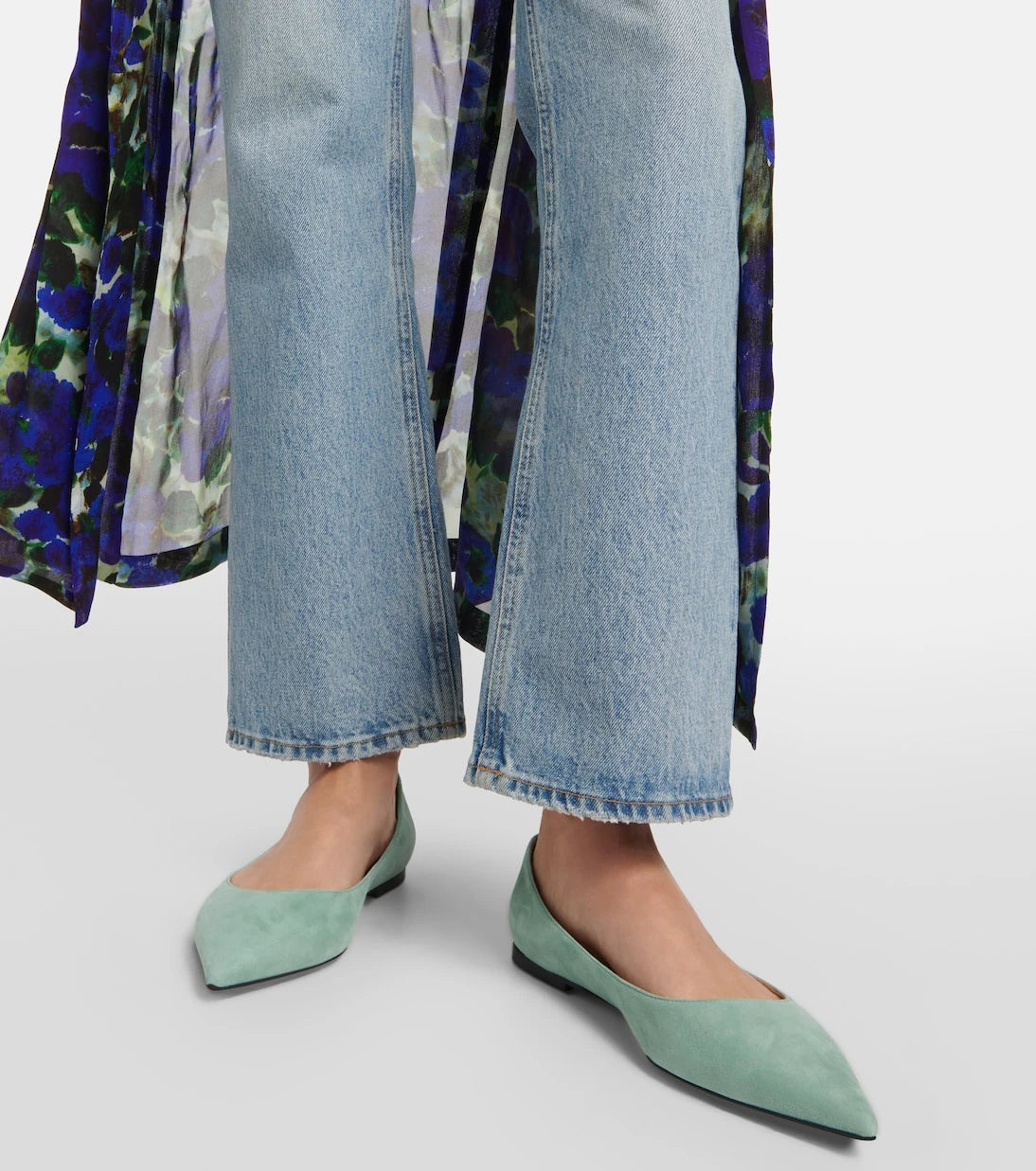 Jimmy Choo - Love suede ballet flats
