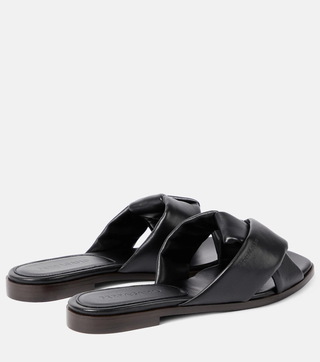 Ferragamo - Leather slides