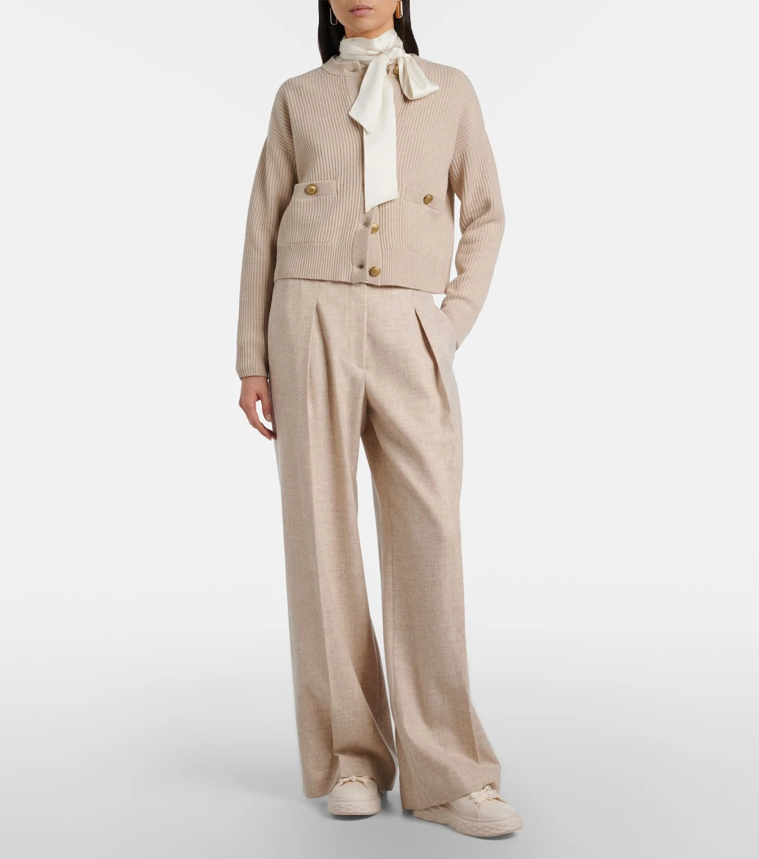 Jimmy Choo - Diamond Light Maxi leather sneakers