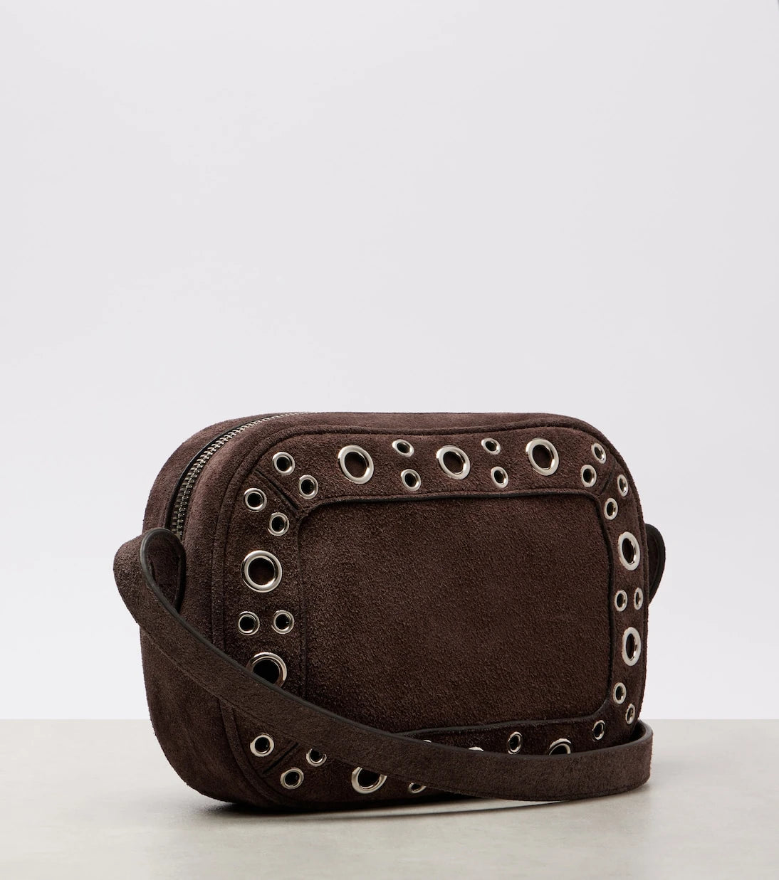 Valentino Garavani - Nellcôte Small suede crossbody bag