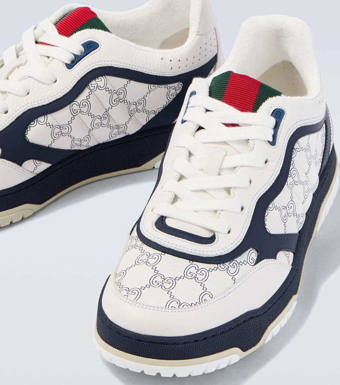 Gucci - Gucci Re-Web leather sneakers